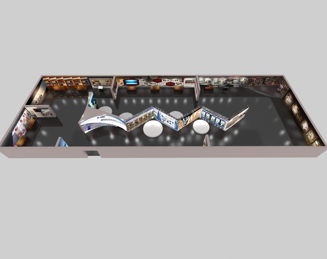 企業(yè)展廳的美感提升