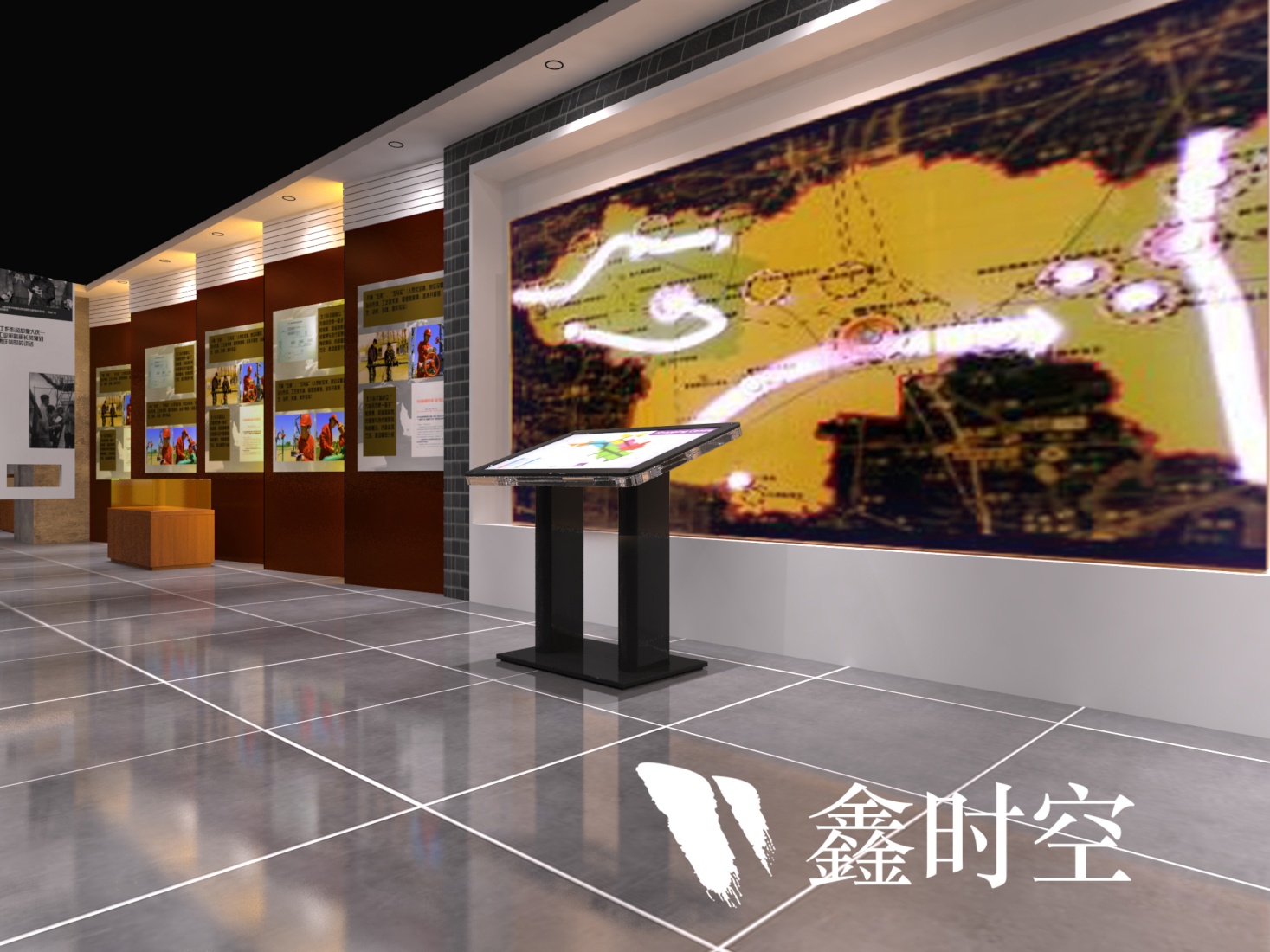 建造展位所用的材料是什么？